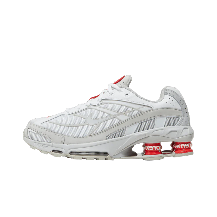 Nike Shox Ride 2 SP Supreme White, White/Grey Fog-Flat Platinum (DN1615-100)