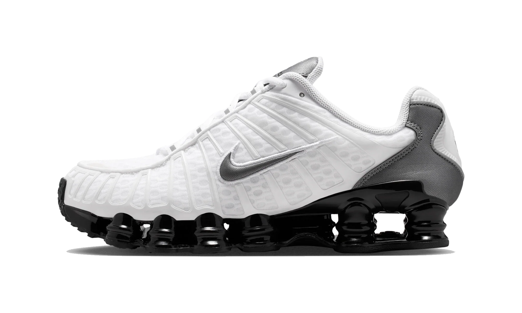 Nike Shox TL White Black Metallic Cool Grey