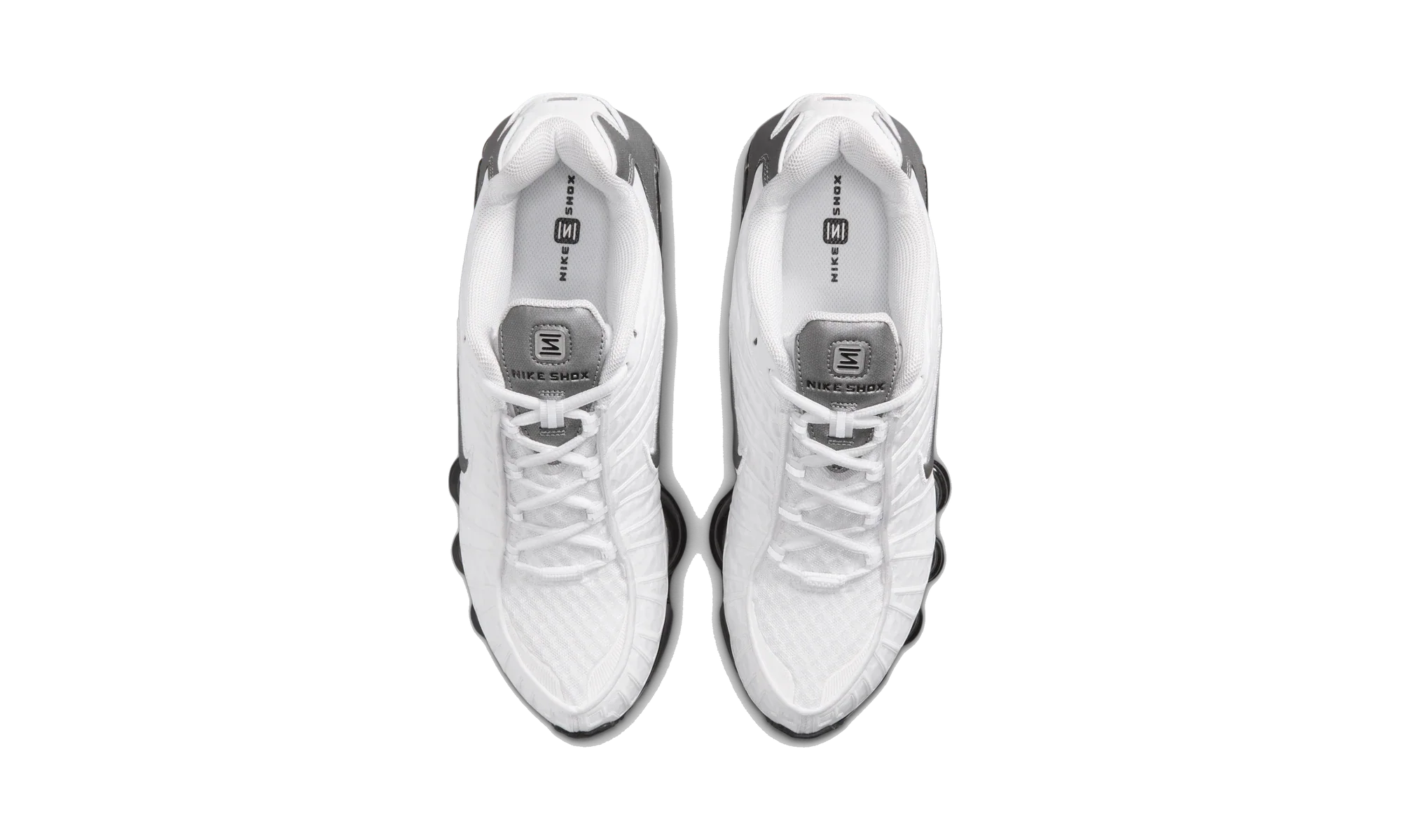 Nike Shox TL White Black Metallic Cool Grey