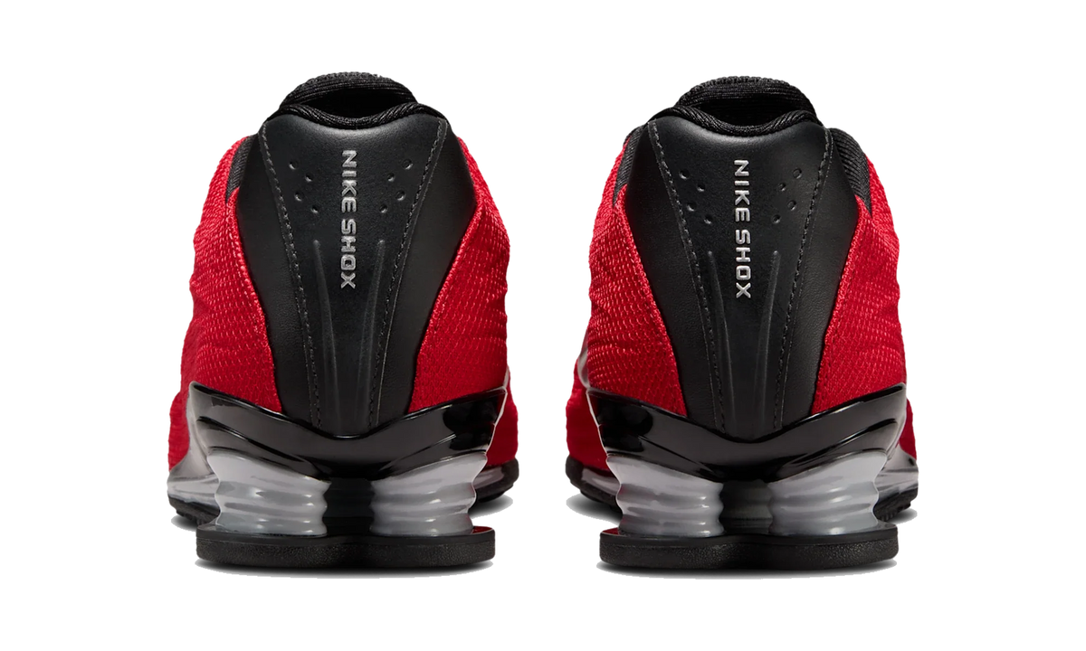 Nike Shox Z Fire Red Black Silver