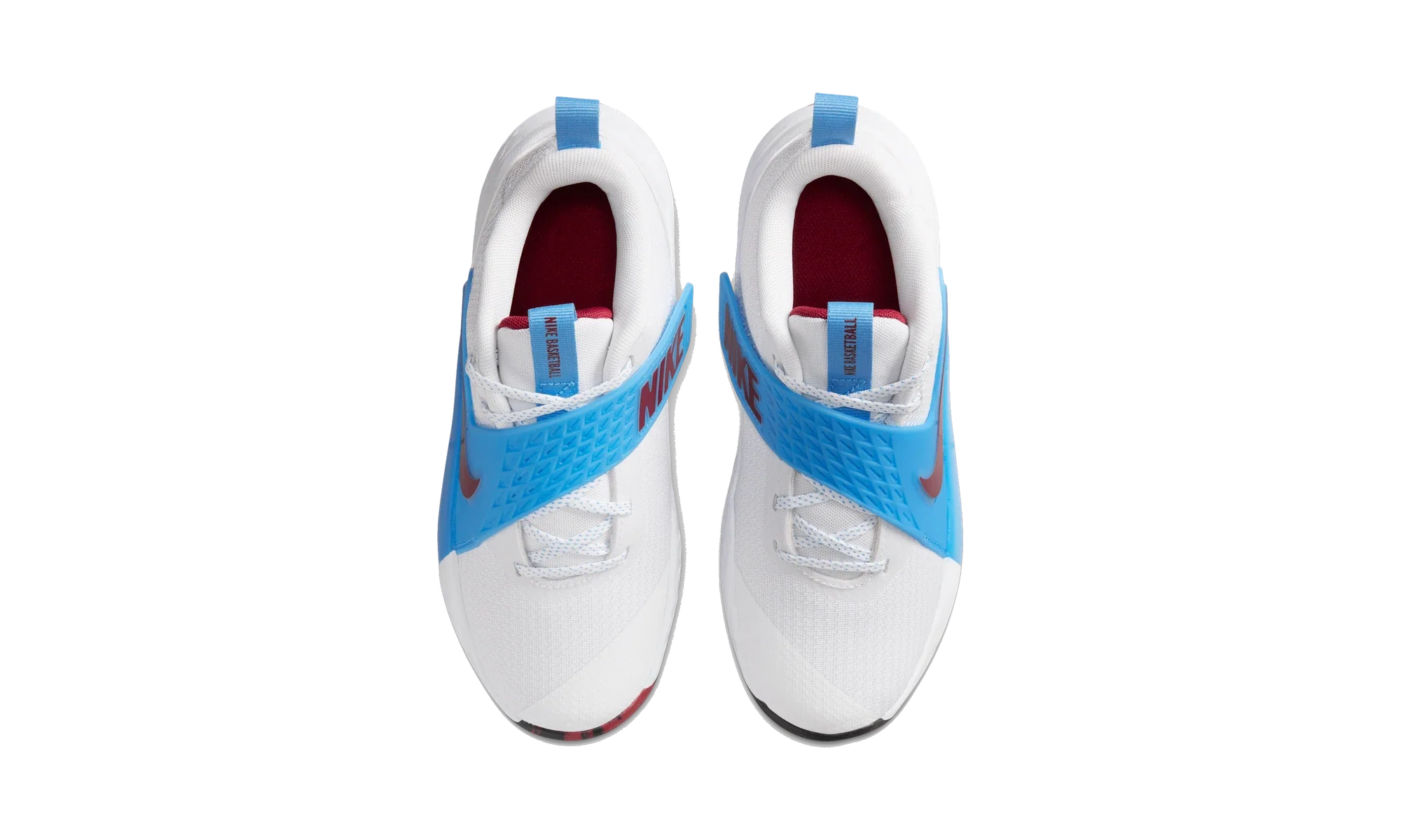 Nike Team Hustle D 12 White University Blue Black Team Red