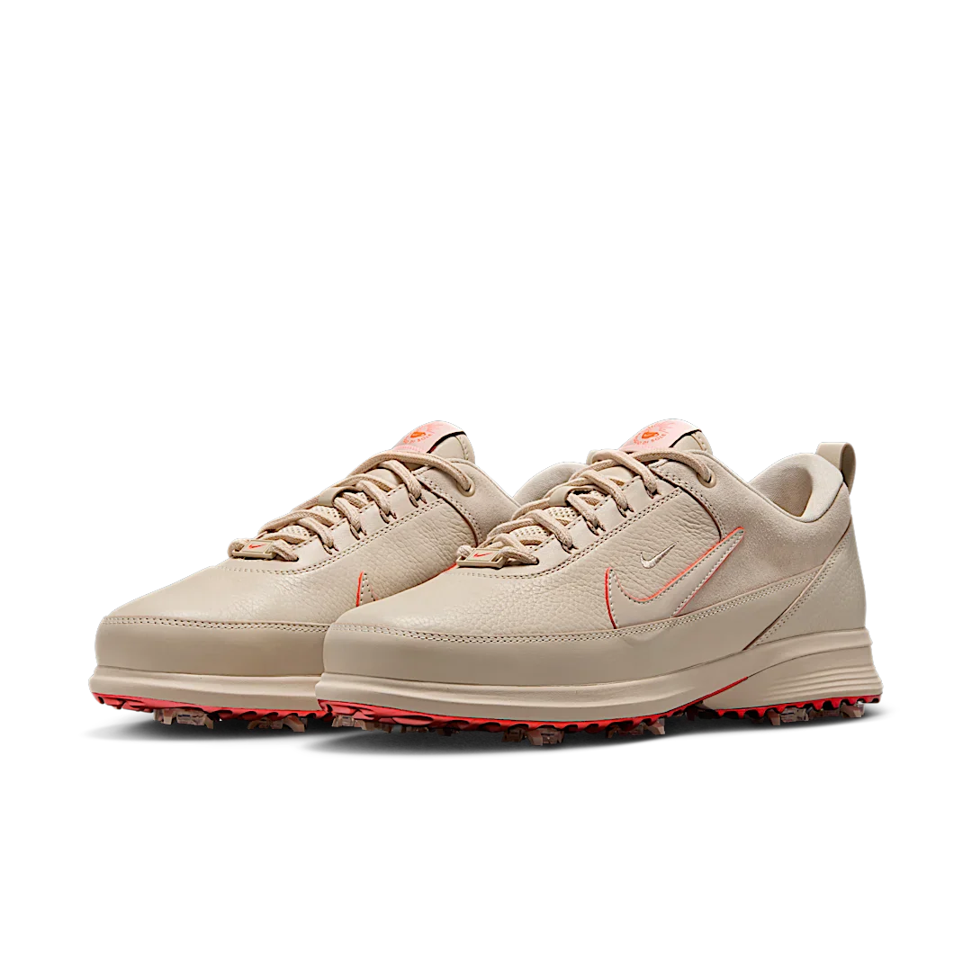 Nike Victory Tour 4 Justin Timberlake Raggio Di Sole, Oatmeal/Dark Field Brown/Pink Tint/Hot Lava (HM5802-100)