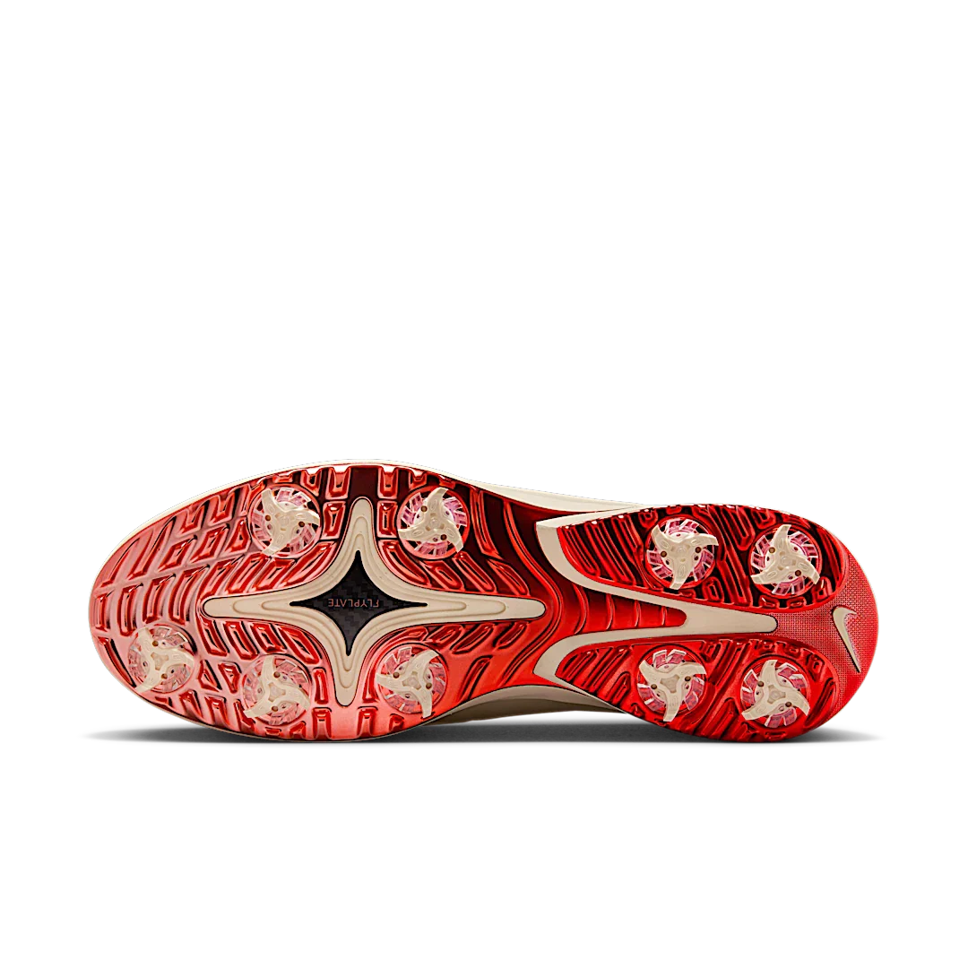 Nike Victory Tour 4 Justin Timberlake Raggio Di Sole, Oatmeal/Dark Field Brown/Pink Tint/Hot Lava (HM5802-100)