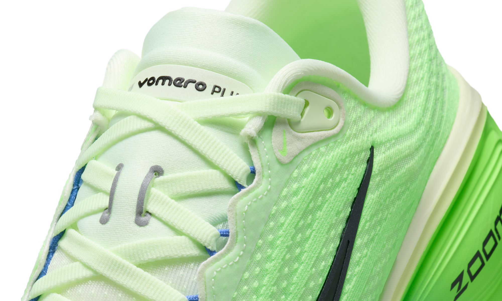 Nike Vomero Plus Volt Tint Lime Blast Sapphire