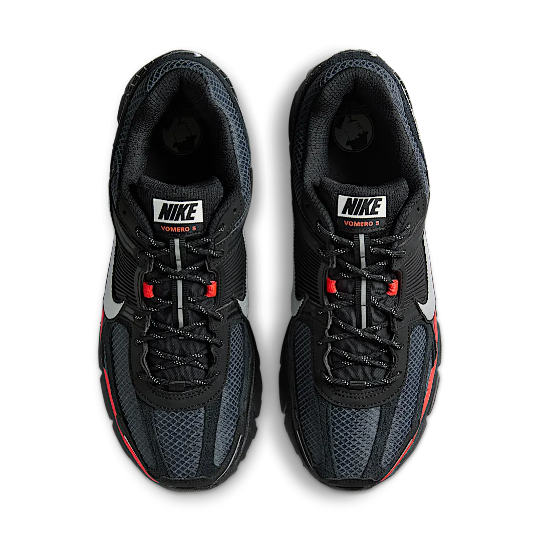 Nike Zoom Vomero 5 Black Metallic University Red, Black/Black/Metallic Silver/University Red/Anthracite (HV2527-002)