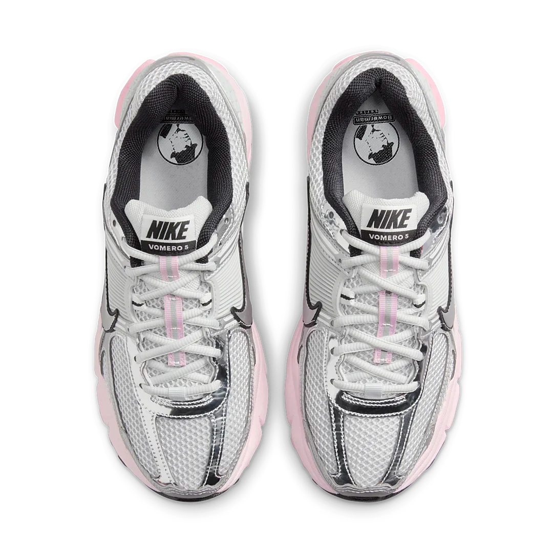 Nike Zoom Vomero 5 Photon Dust Pink Foam, Metallic Silver/Pure Platinum/Pink Foam/Platinum Tint/Black (HF1877-001)