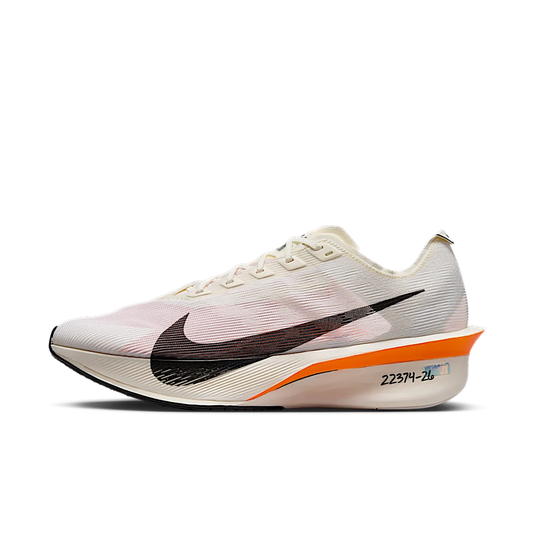 Nike ZoomX Vaporfly Next% 4 Proto, Sail/Total Orange-White-Black (HF6413-100)