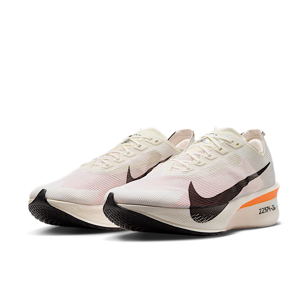 Nike ZoomX Vaporfly Next% 4 Proto, Sail/Total Orange-White-Black (HF6413-100)