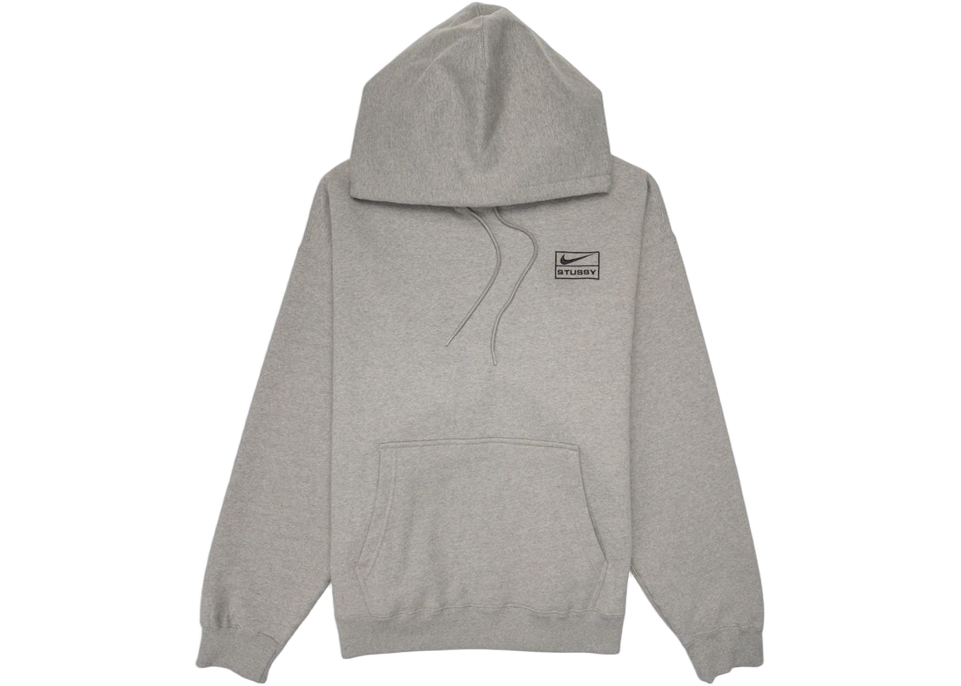 Nike x Stussy Hoodie Grey, Grey (DJ9488-063)