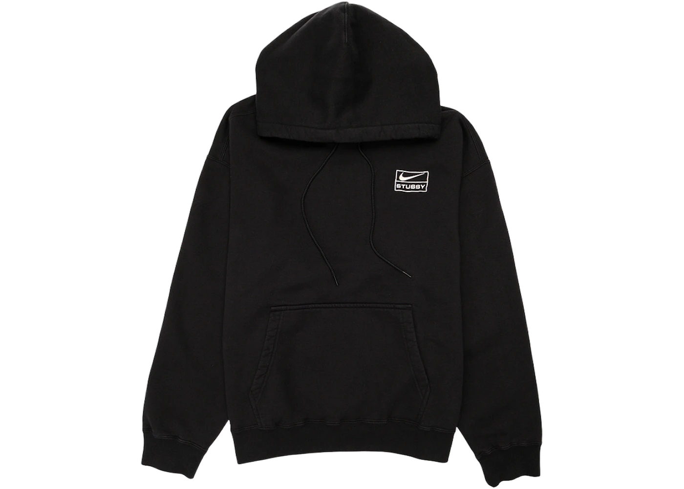 Nike x Stussy Washed Hoodie Black, Black (DN4028-010)