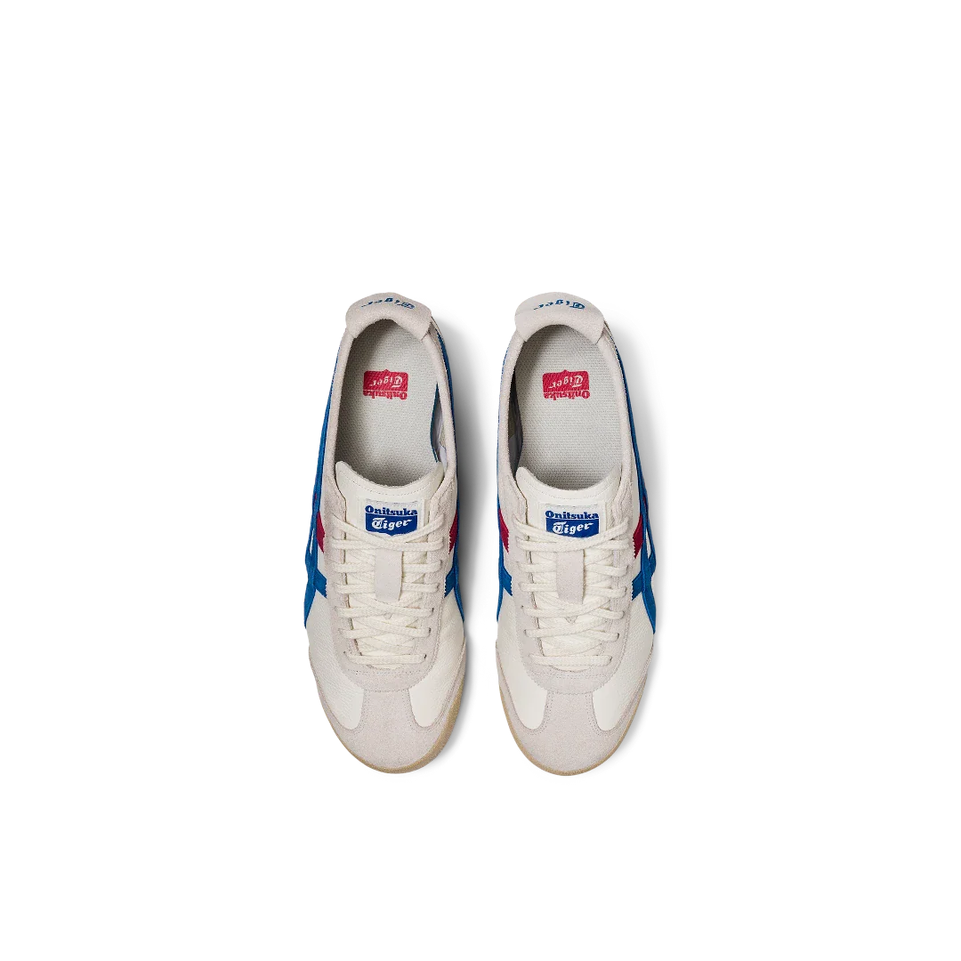 Onitsuka Tiger Mexico 66 Vintage White Directoire Blue Red, White/Directoire Blue (1183B391-100)