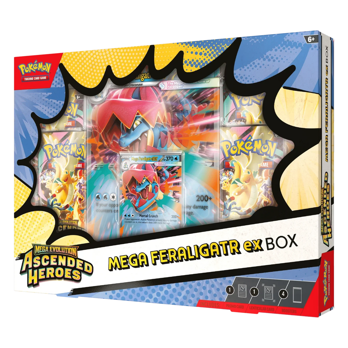 Pokémon TCG Ascended Heroes: Mega Feraligatr ex Box