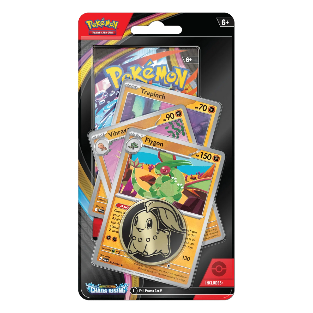 Pokémon TCG Chaos Rising: Flygon Premium Checklane Blister