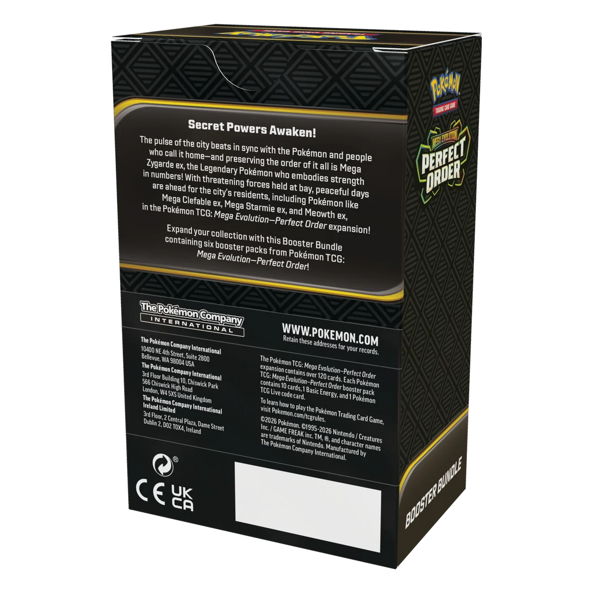 Pokémon TCG Perfect Order Booster Bundle