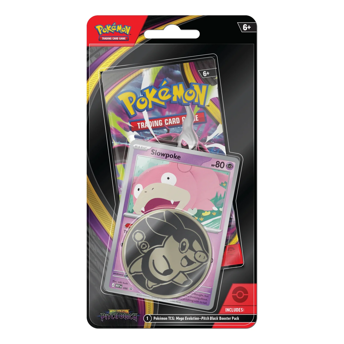 Pokémon TCG Pitch Black: Slowpoke 1-Pack Blister