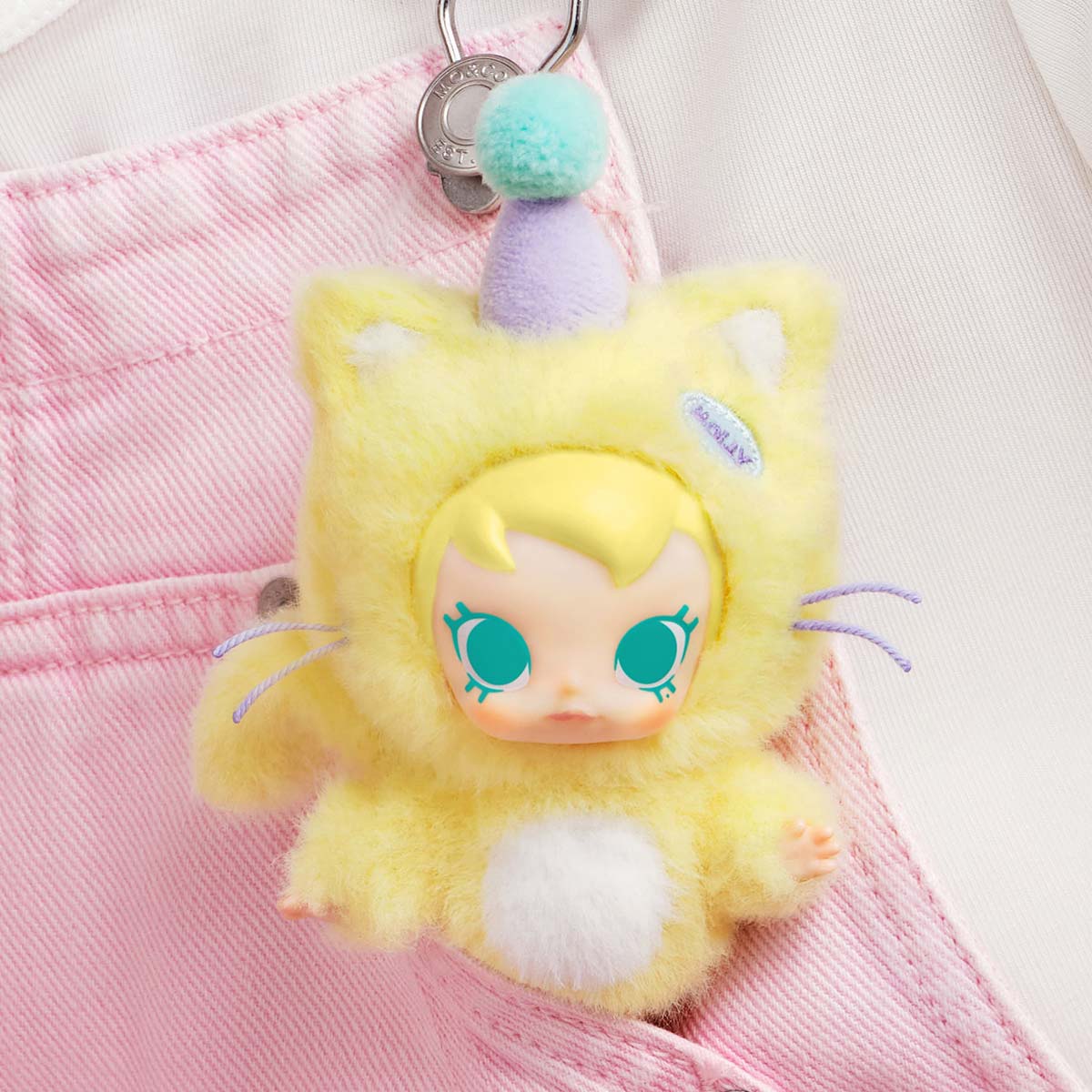 Pop Mart Baby Molly Pocket Friends Series Vinyl Plush Pendant Blind Box