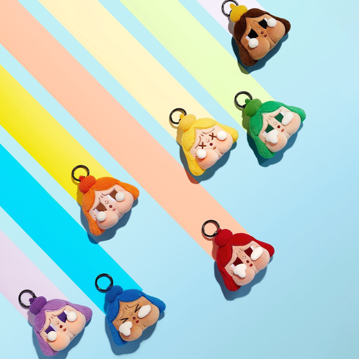 Pop Mart CRYBABY CHEER UP, BABY! Series Plush Pendant Sealed Case (6 Blind Box), None (1231219017)