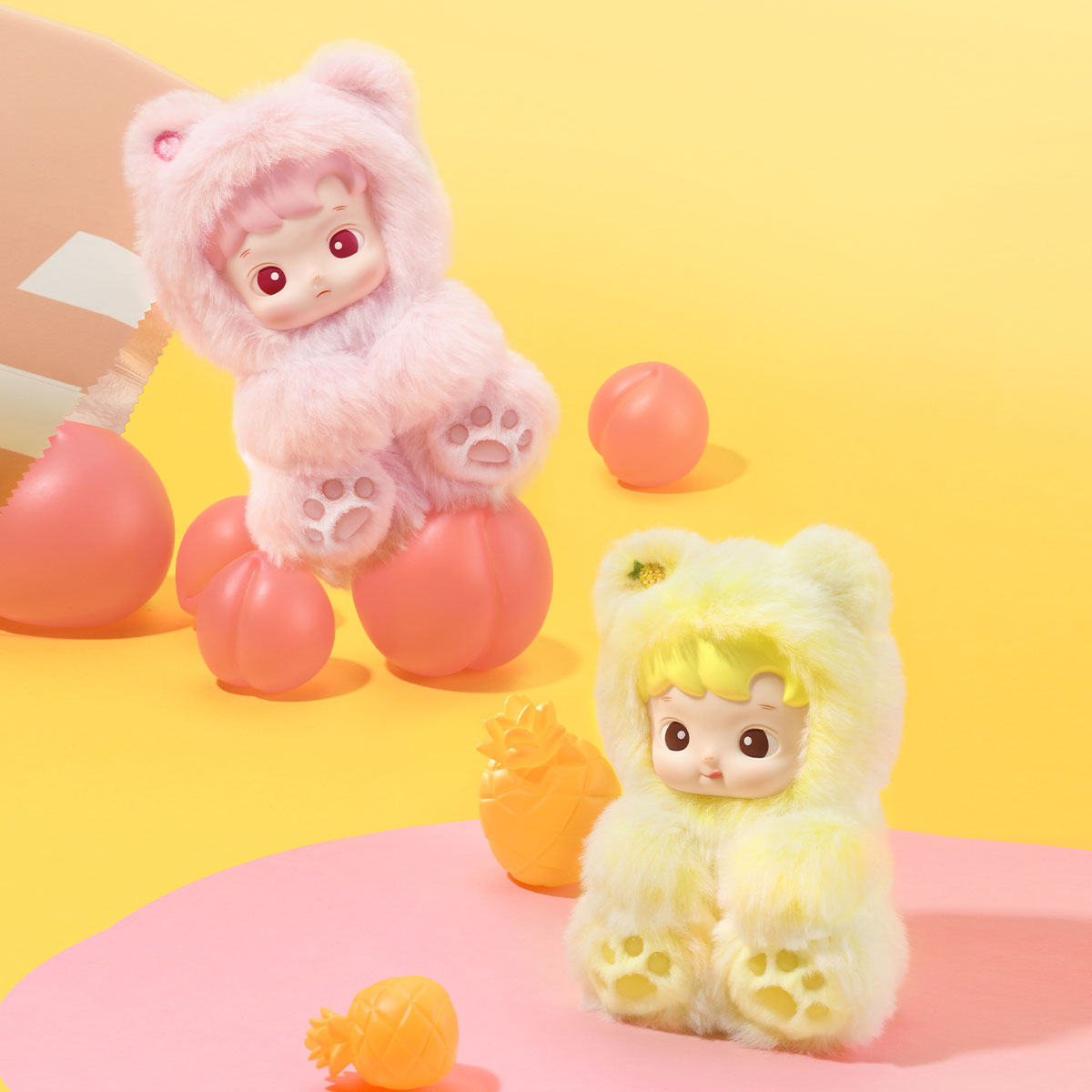 Pop Mart HACIPUPU Gummy Bear Series Vinyl Plush Pendant Blind Box
