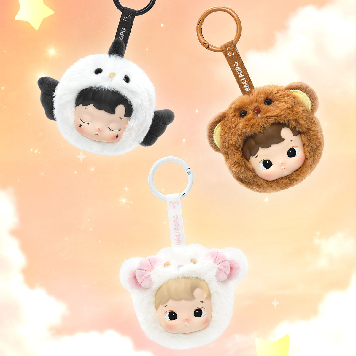 Pop Mart HACIPUPU The Constellation Series Vinyl Plush Blind Box