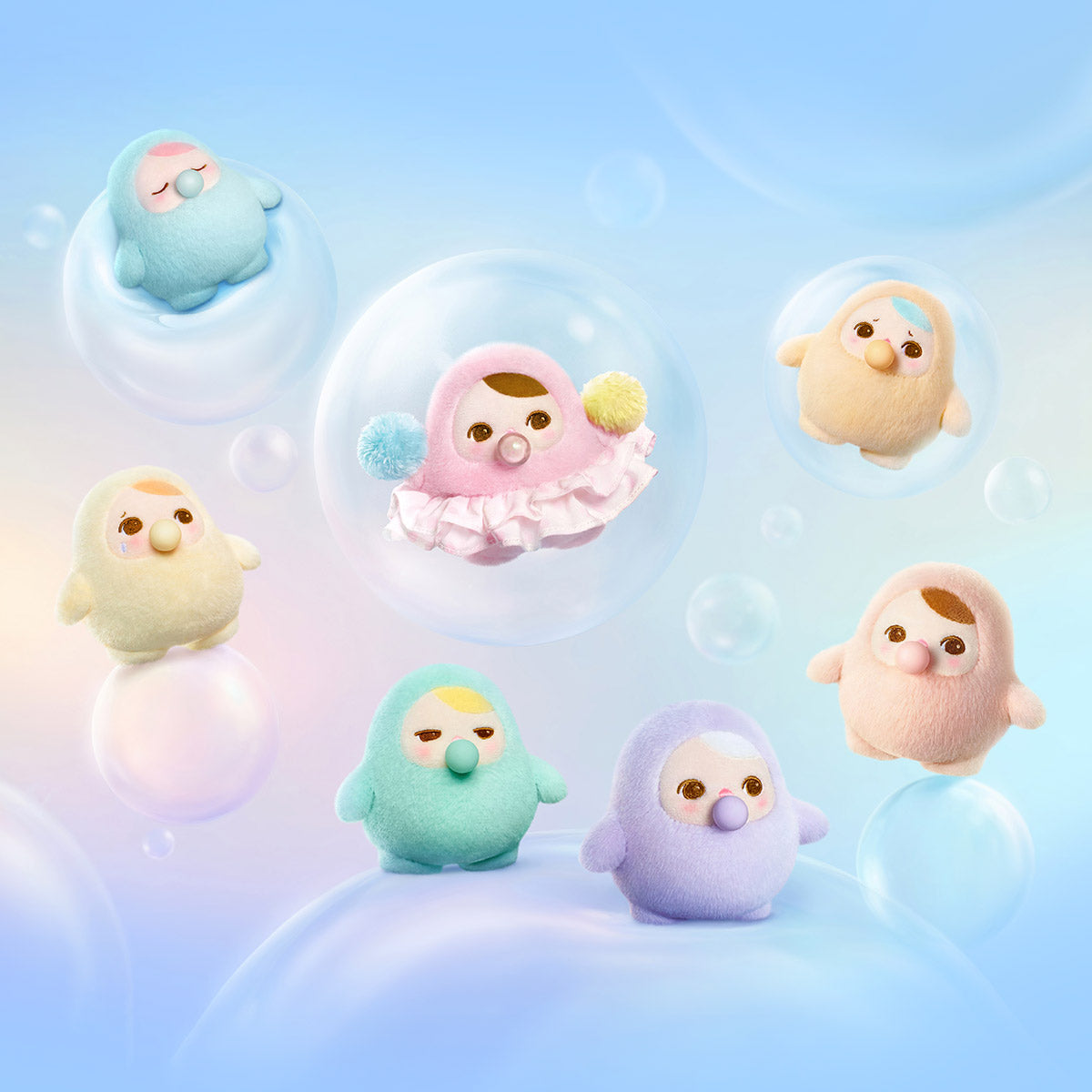 Pop Mart Pucky Beanie Bubble Up Series Blind Box