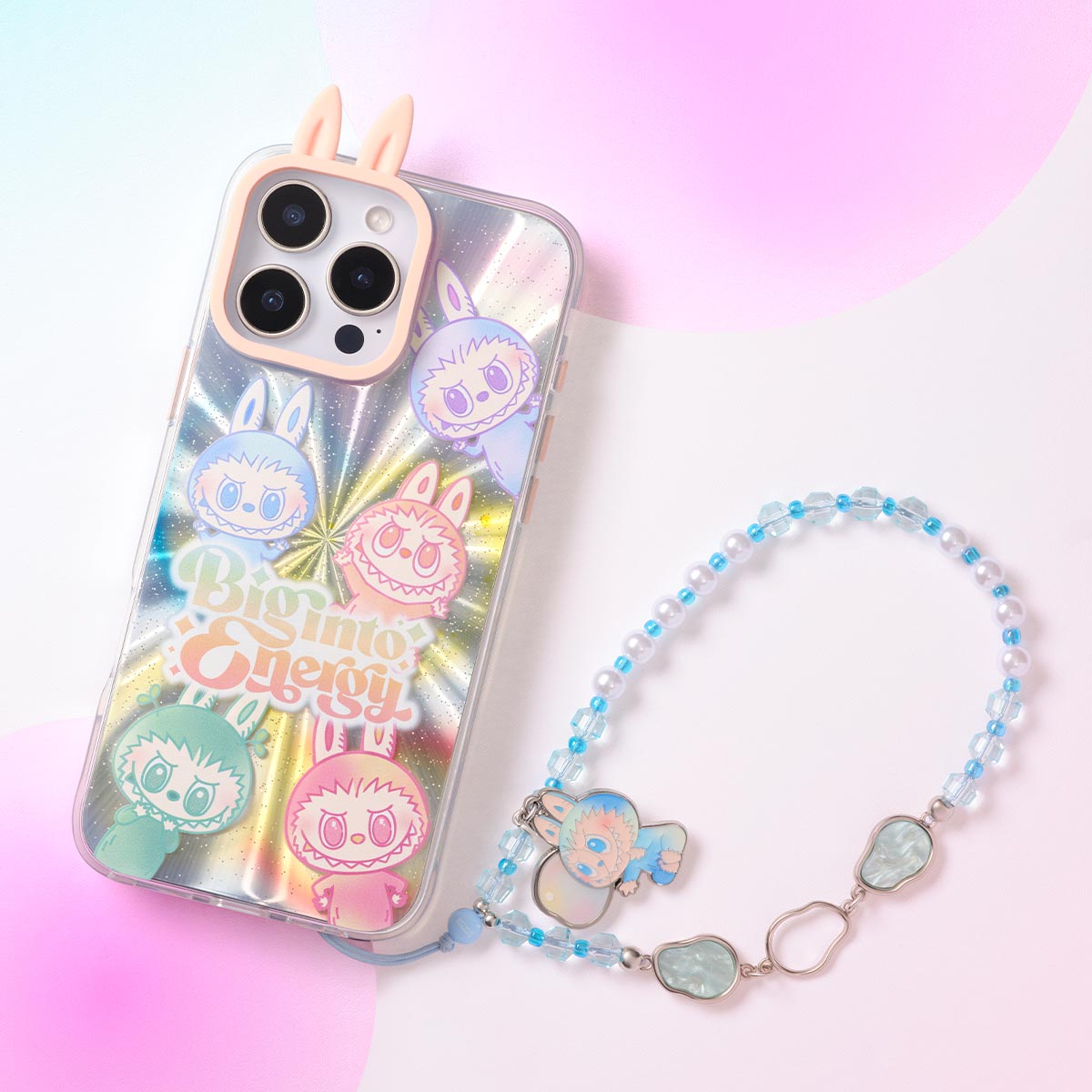 Pop Mart Labubu The Monsters Big into Energy Series Phone Charm Blind Box