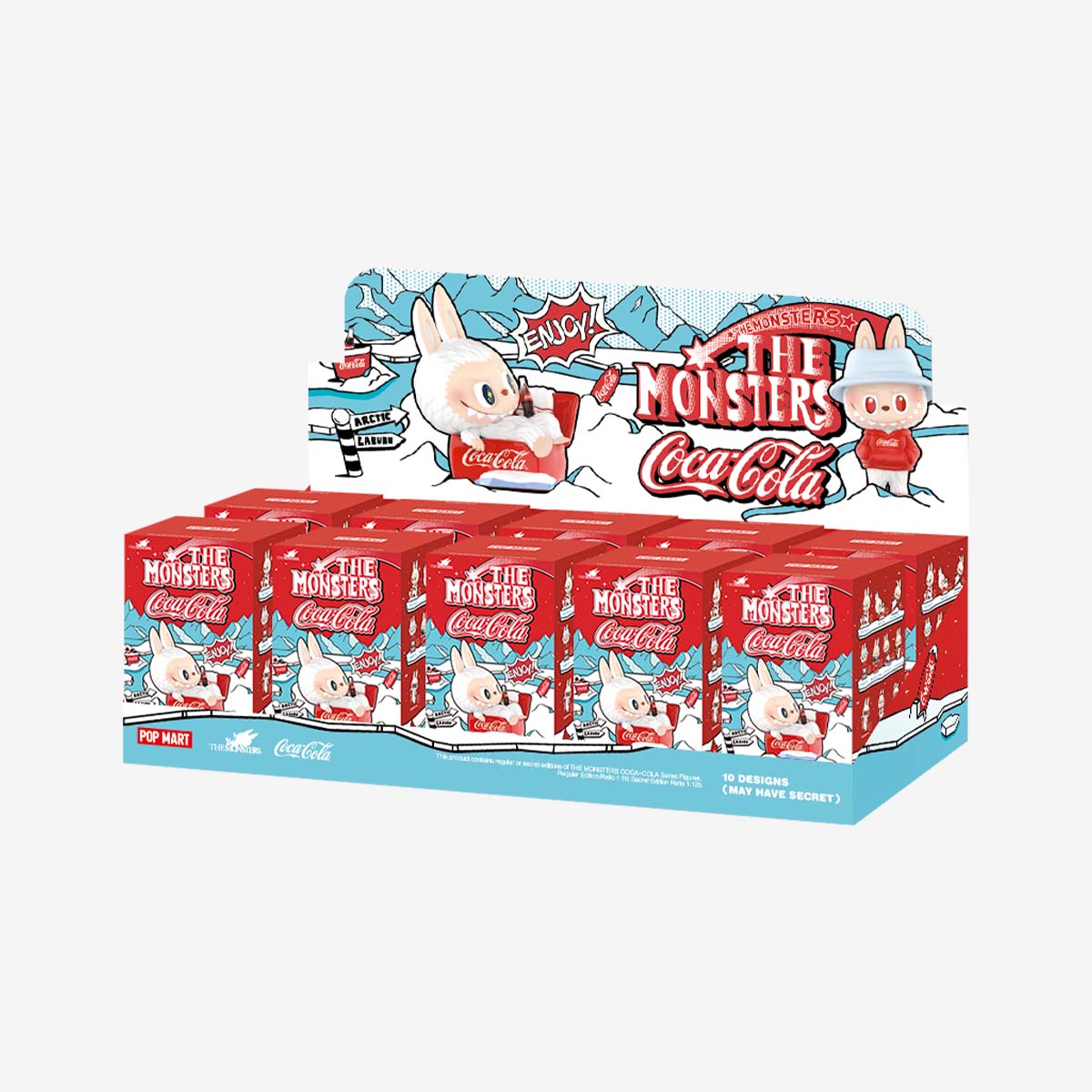Pop Mart Labubu The Monsters Coca Cola Series Figures Blind Box