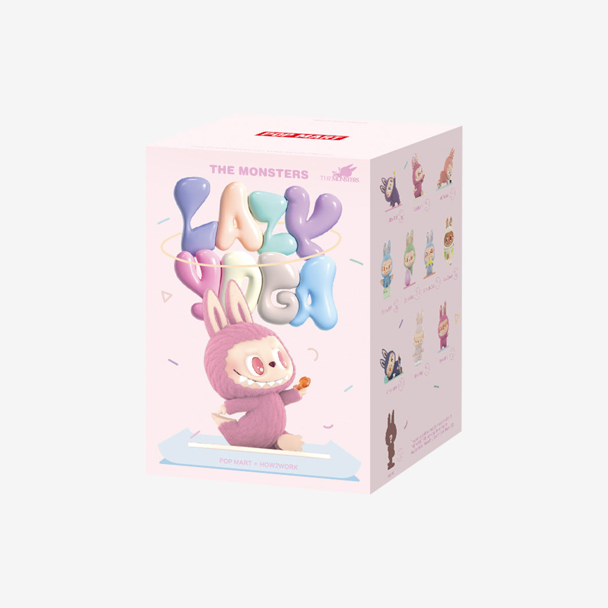 Pop Mart Labubu The Monsters Lazy Yoga Series Figures Blind Box