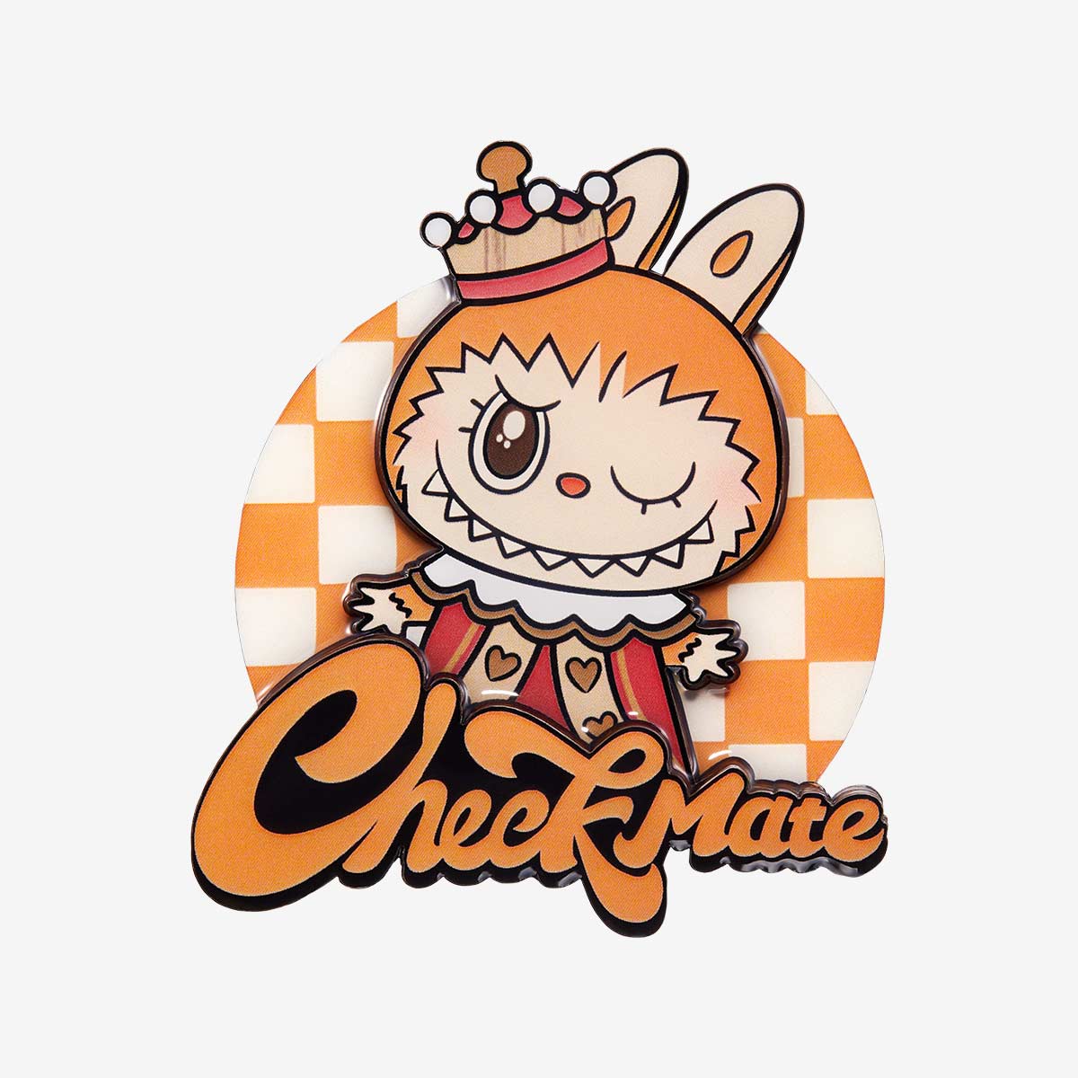 Pop Mart Labubu The Monsters Let's Checkmate Series Fridge Magnet Blind Box
