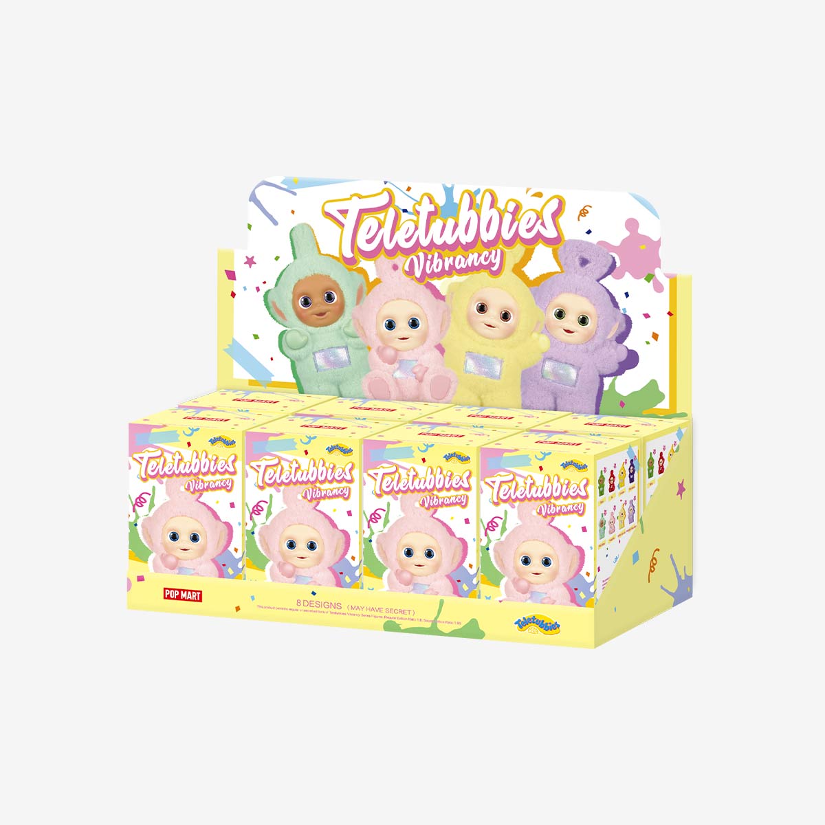 Pop Mart Teletubbies Vibrancy Series Figures Sealed Case (8 Blind Box)