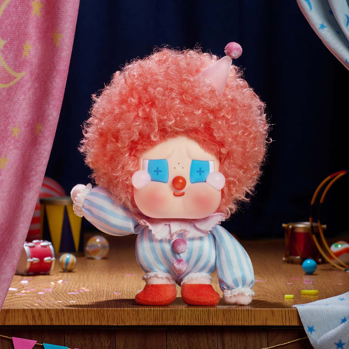 Pop Mart Why So Serious Series Crybaby Vinyl Plush Blister Pack