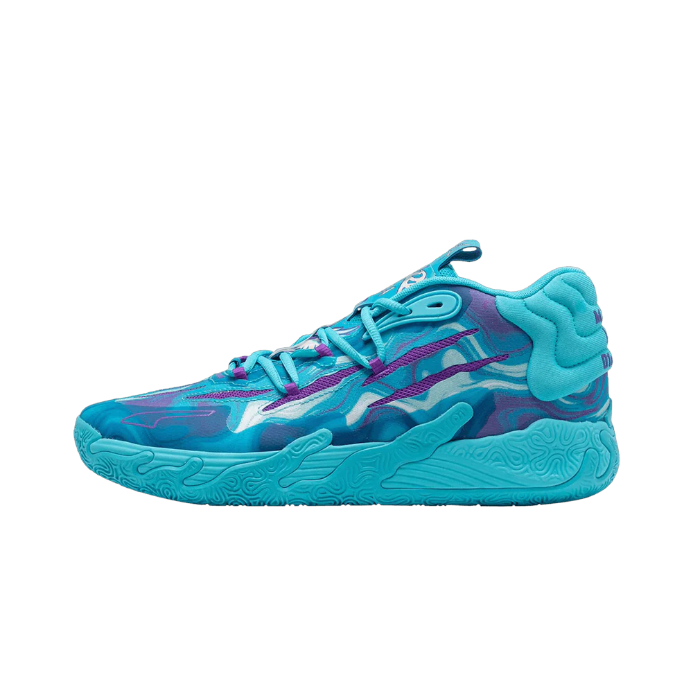 Puma LaMelo Ball MB.03 Buzz City, Electric Peppermint/Purple Glimmer (309867-01)