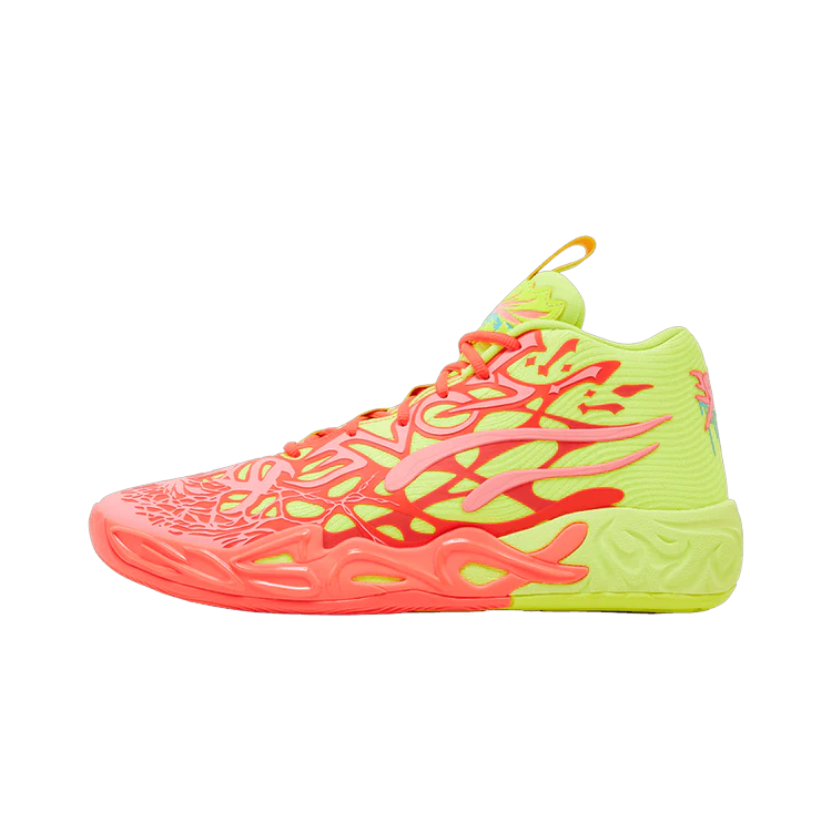 Puma LaMelo Ball MB.04 Love, Pink Alert/Yellow Alert (310532-01)