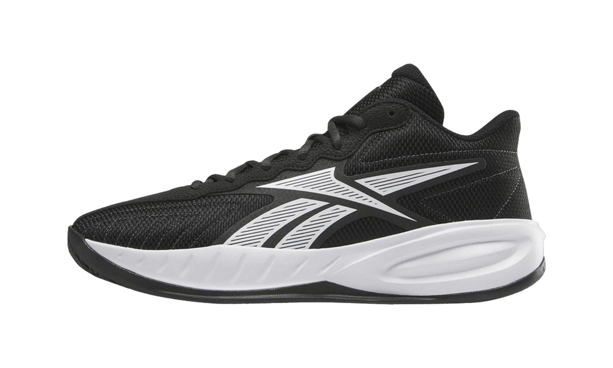 Reebok Press Core Black White Washed Black