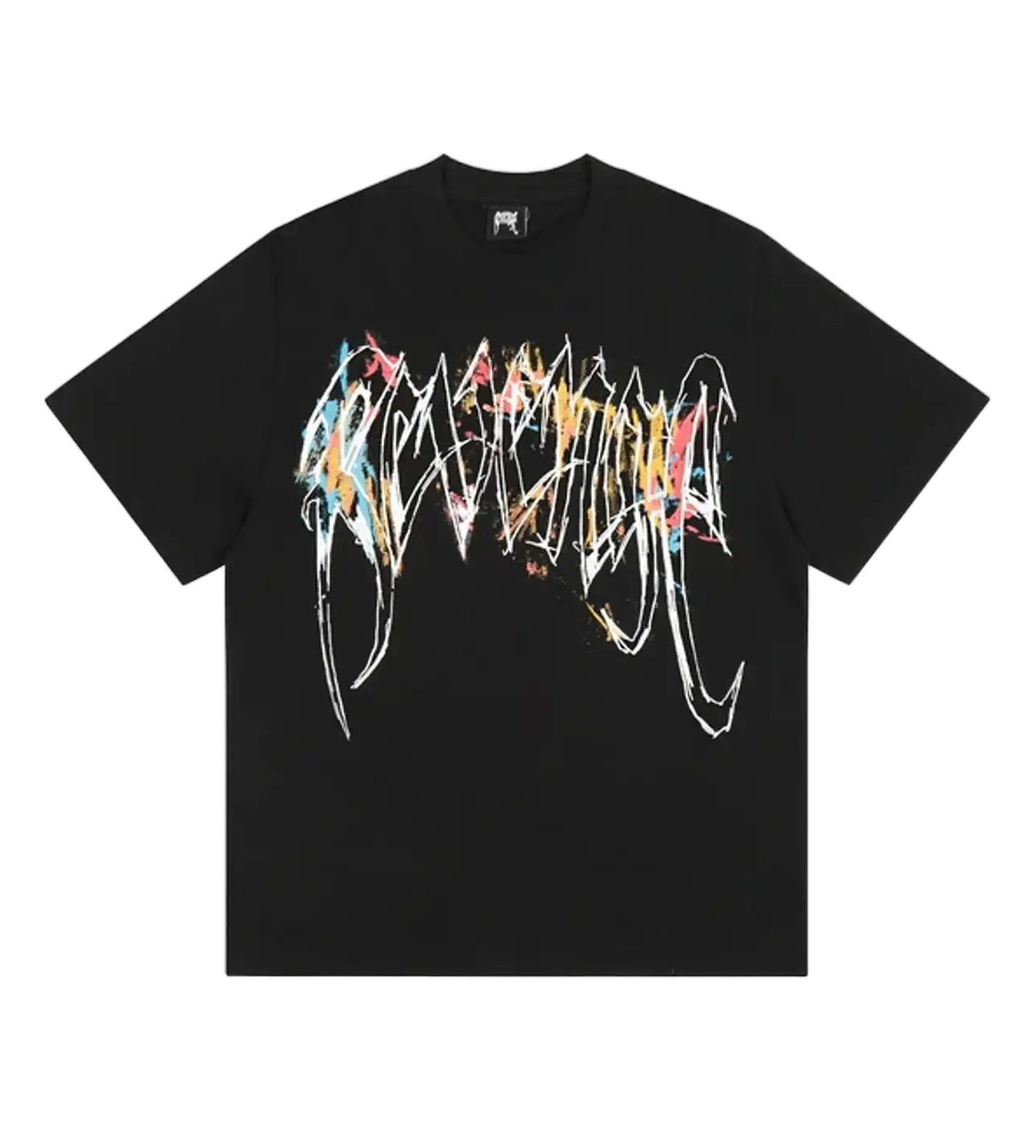Revenge X Lil Durk Painting T-Shirt Black