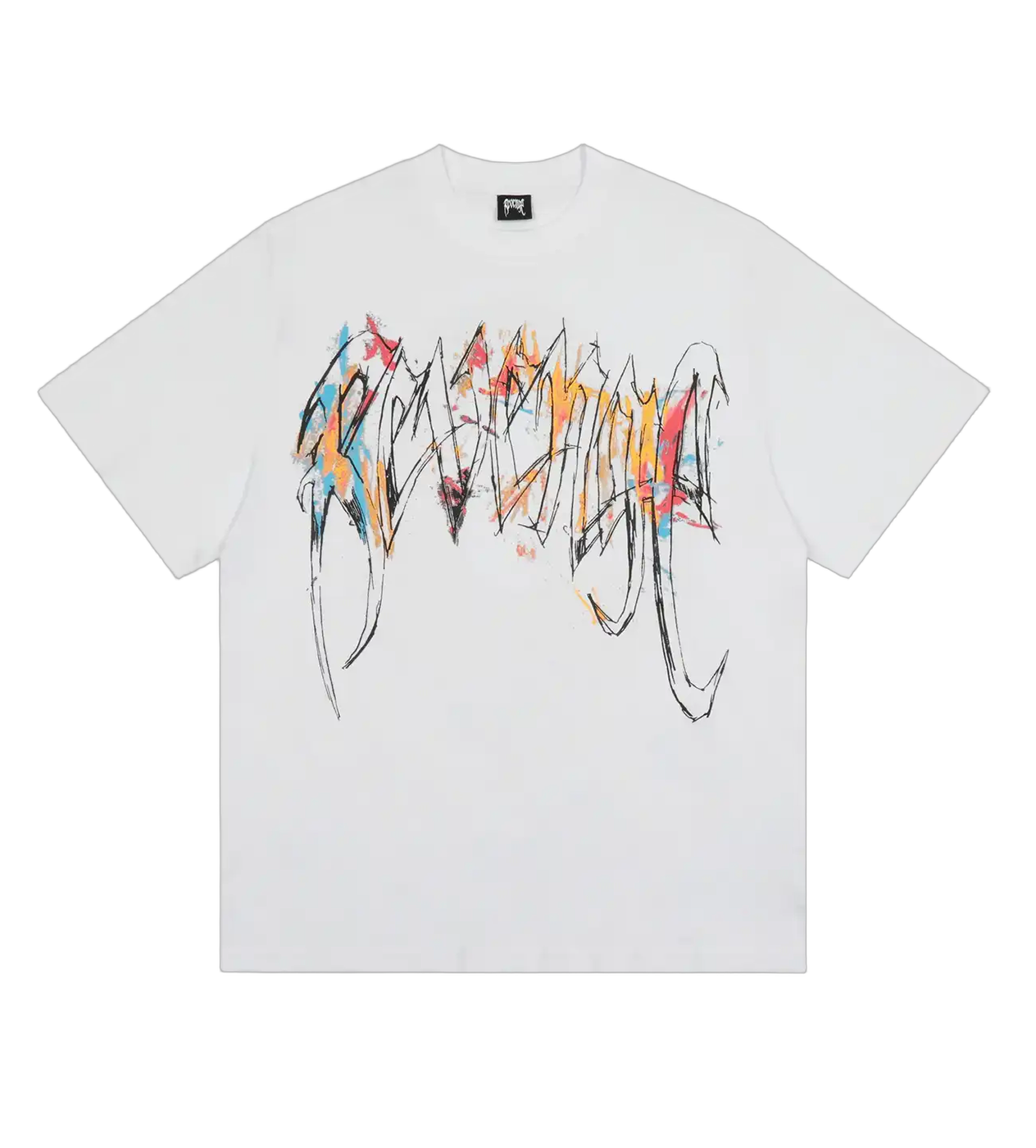 Revenge X Lil Durk Painting T-Shirt White