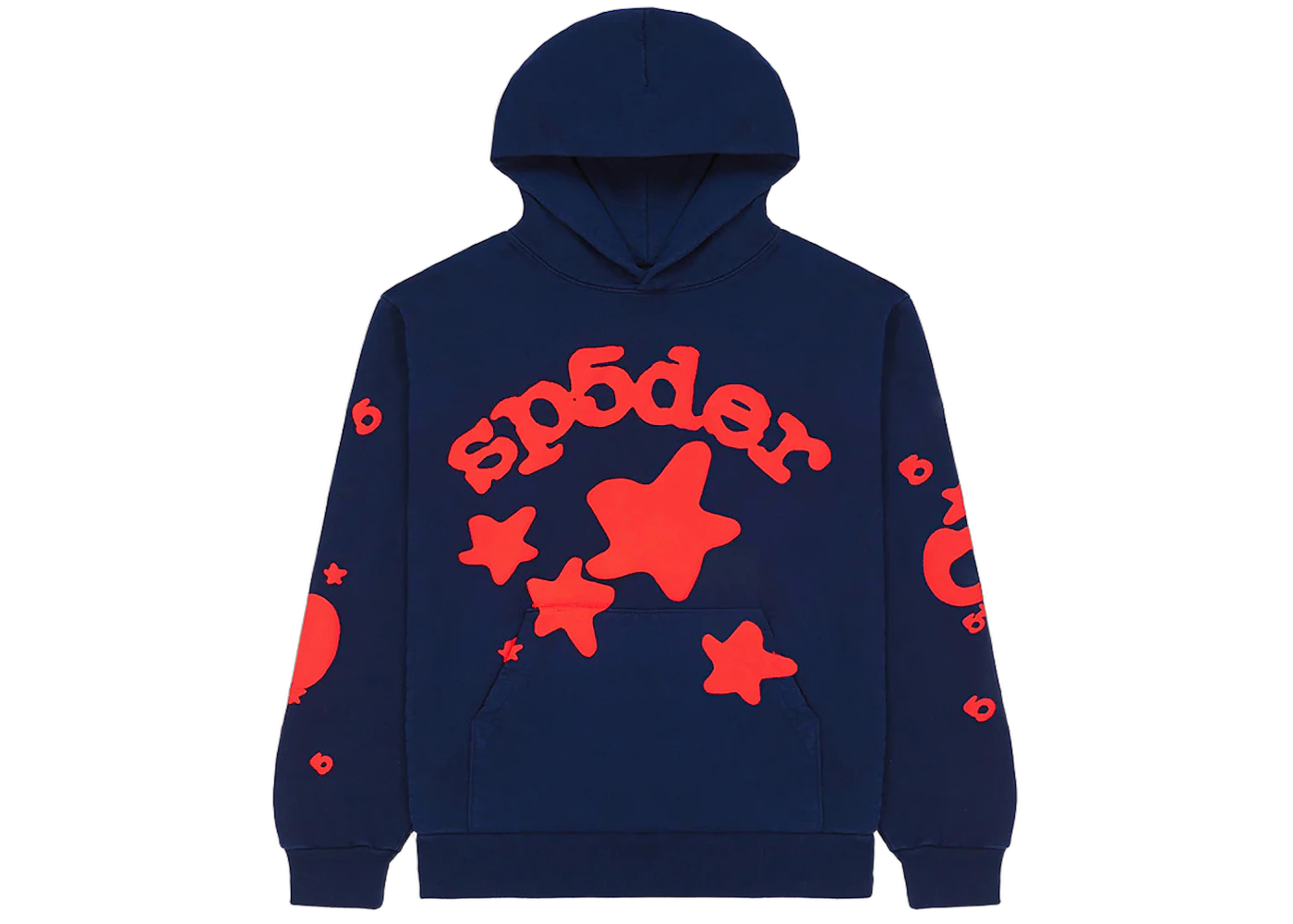 Sp5der Beluga Hoodie Navy
