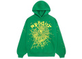 Sp5der Star OG Web V2 Hoodie Slime Green