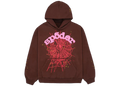 Sp5der Web Hoodie Brown
