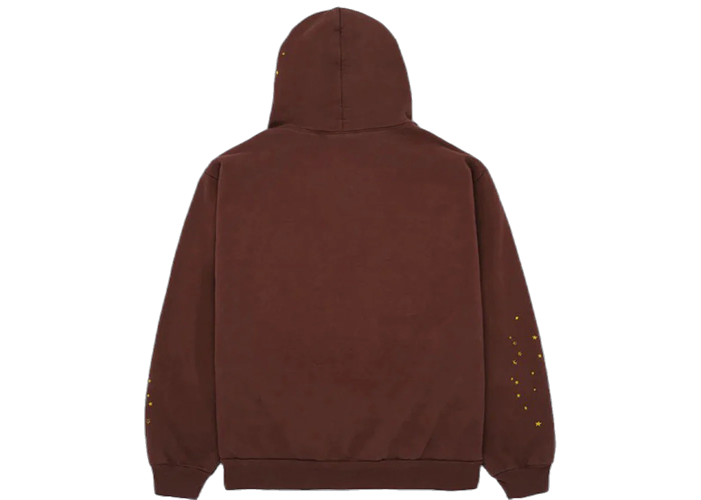 Sp5der Web Hoodie Brown, Brown (sp5der-web-hoodie-brown)
