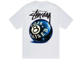 Stussy Born X Raised 8 Ball T-Shirt White