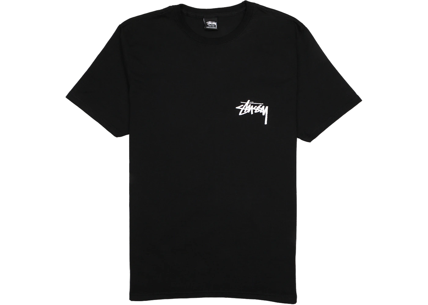 Stussy Chain-Link T-shirt Black, Black (stussy-chain-link-t-shirt-black)