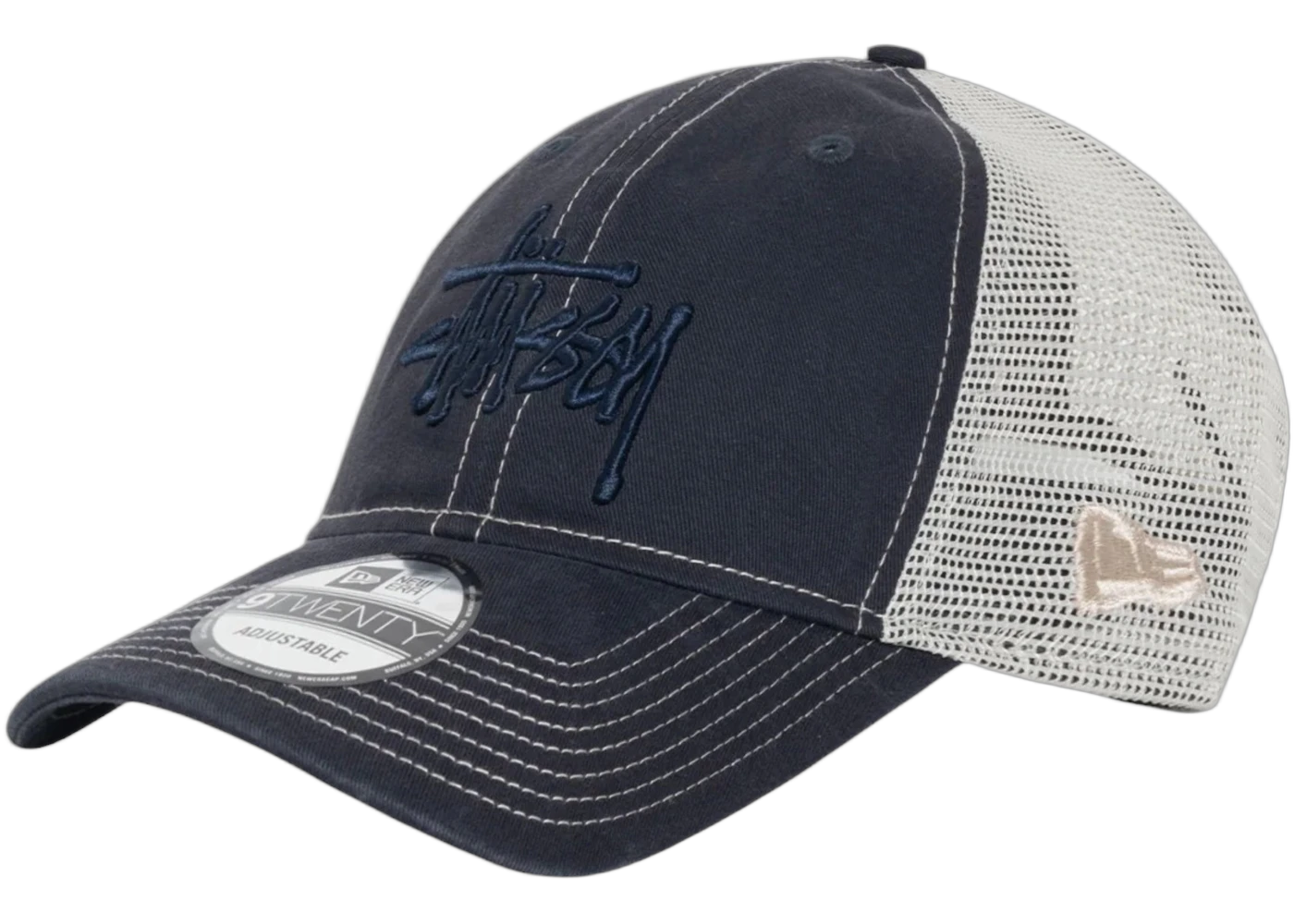 Stussy New Era 9Twenty Tonal Basic Trucker Deep Navy