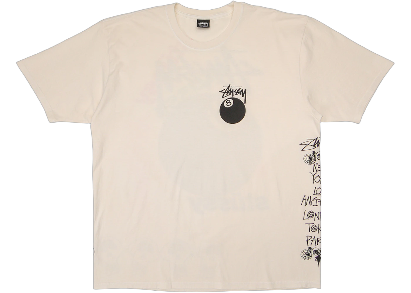 Stussy Test Strike Pigment Dyed Tee Natural, Natural (1904915-NATL)