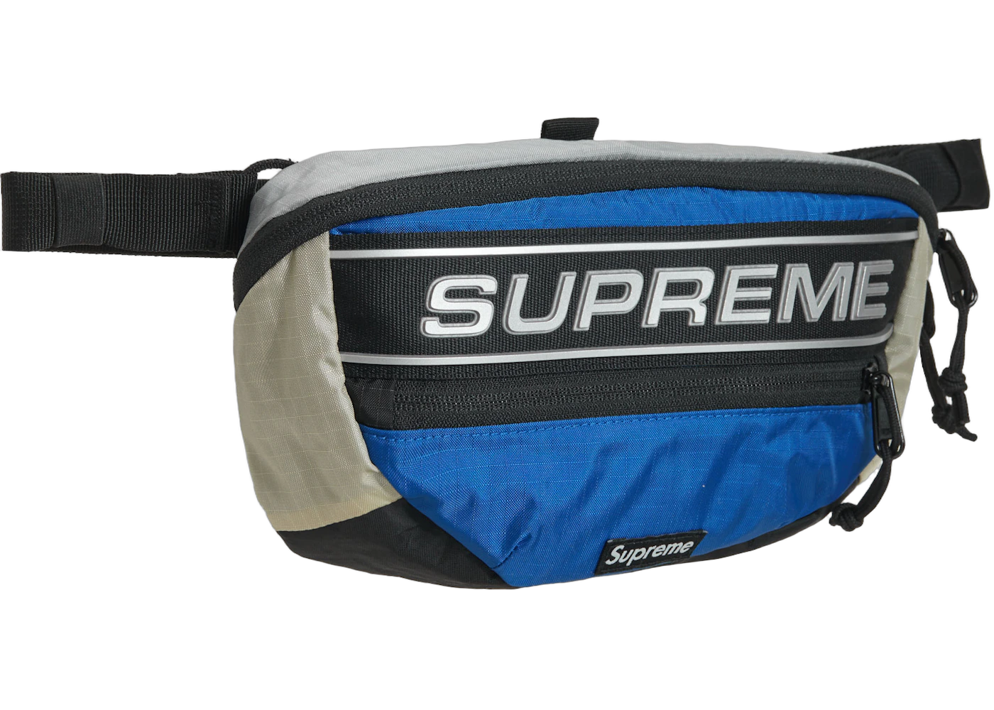 Supreme Logo Waist Bag Blue