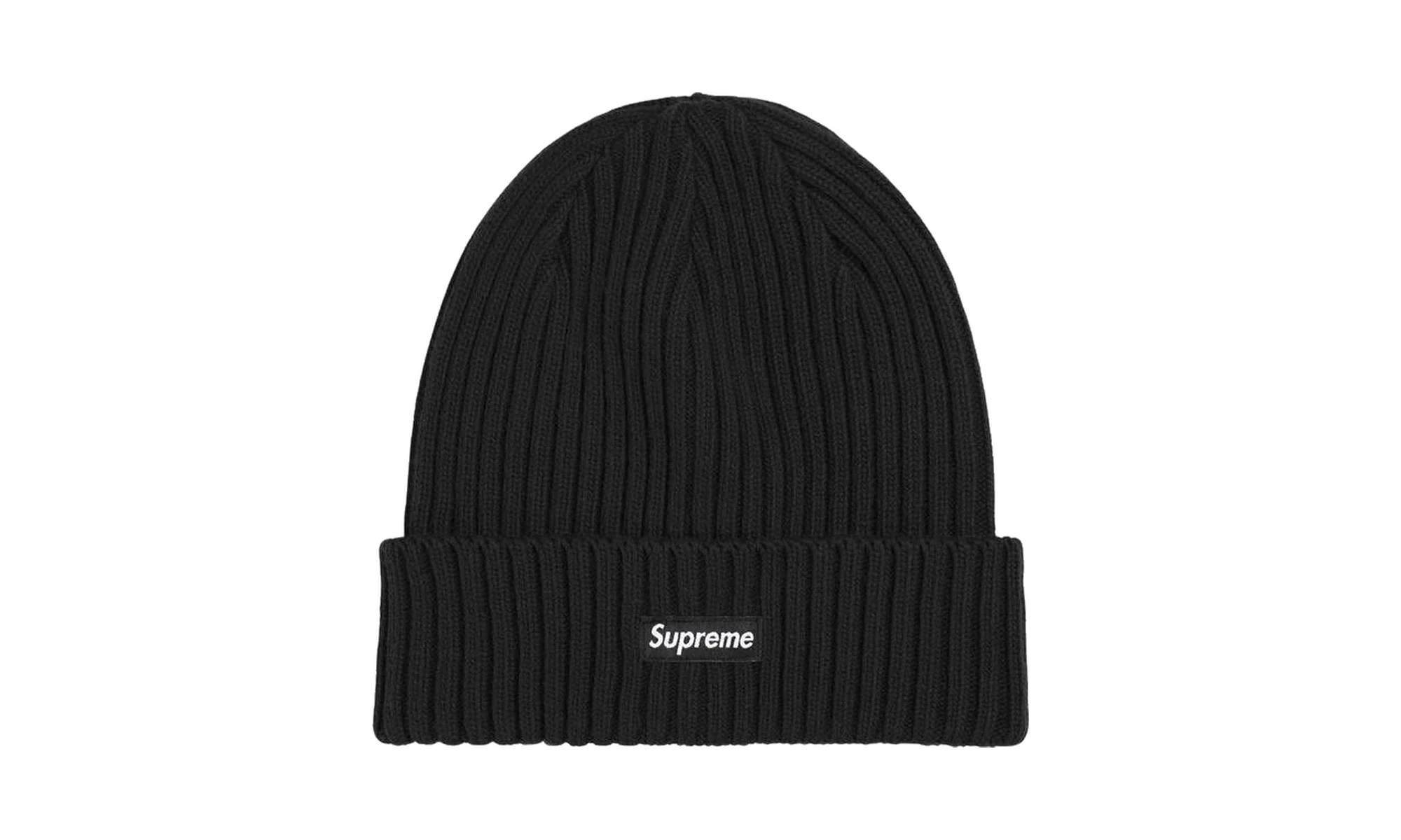 Supreme Overdyed Beanie Black