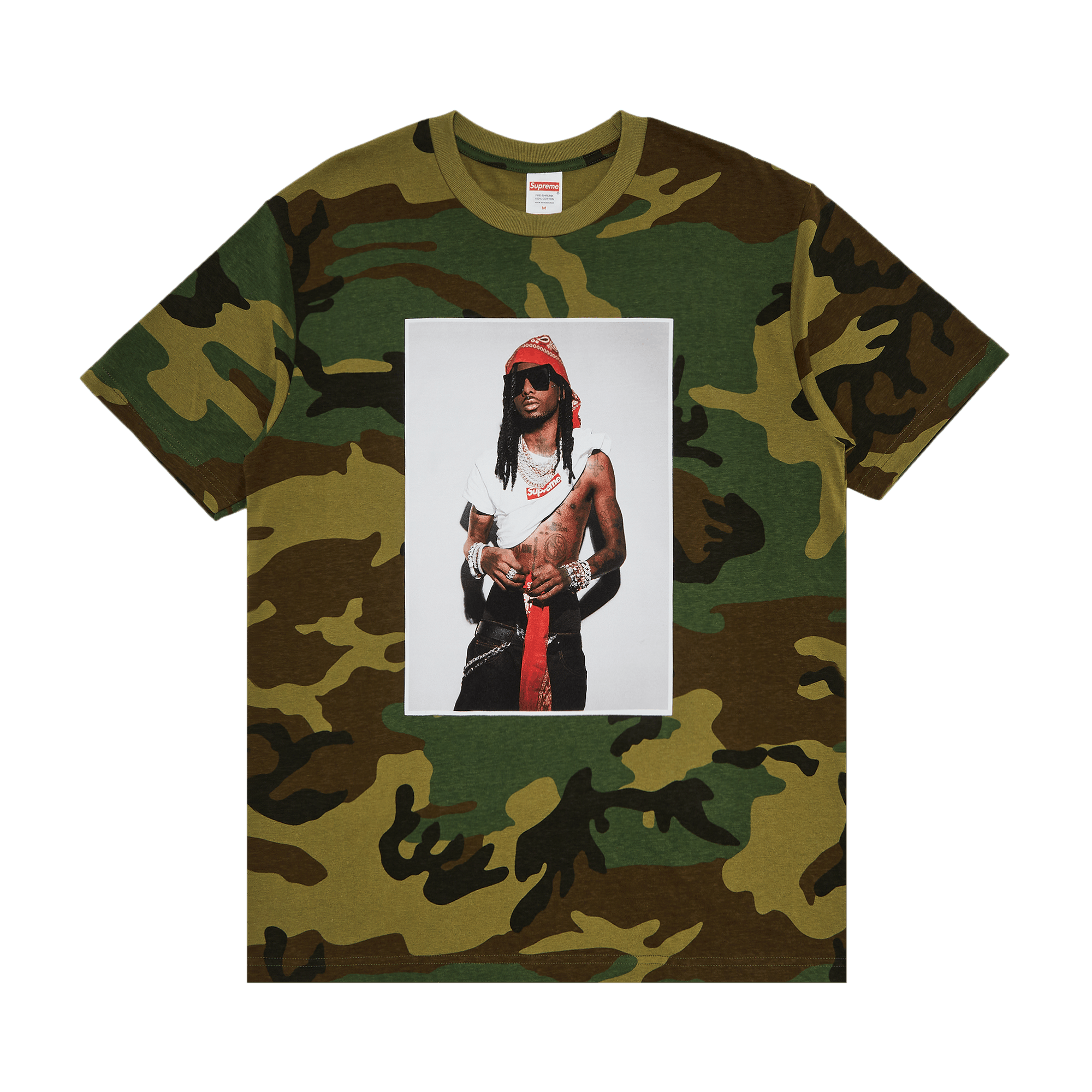 Supreme Playboi Carti Tee Woodland Camo, Woodland Camo (supreme-playboi-carti-tee-woodland-camo)