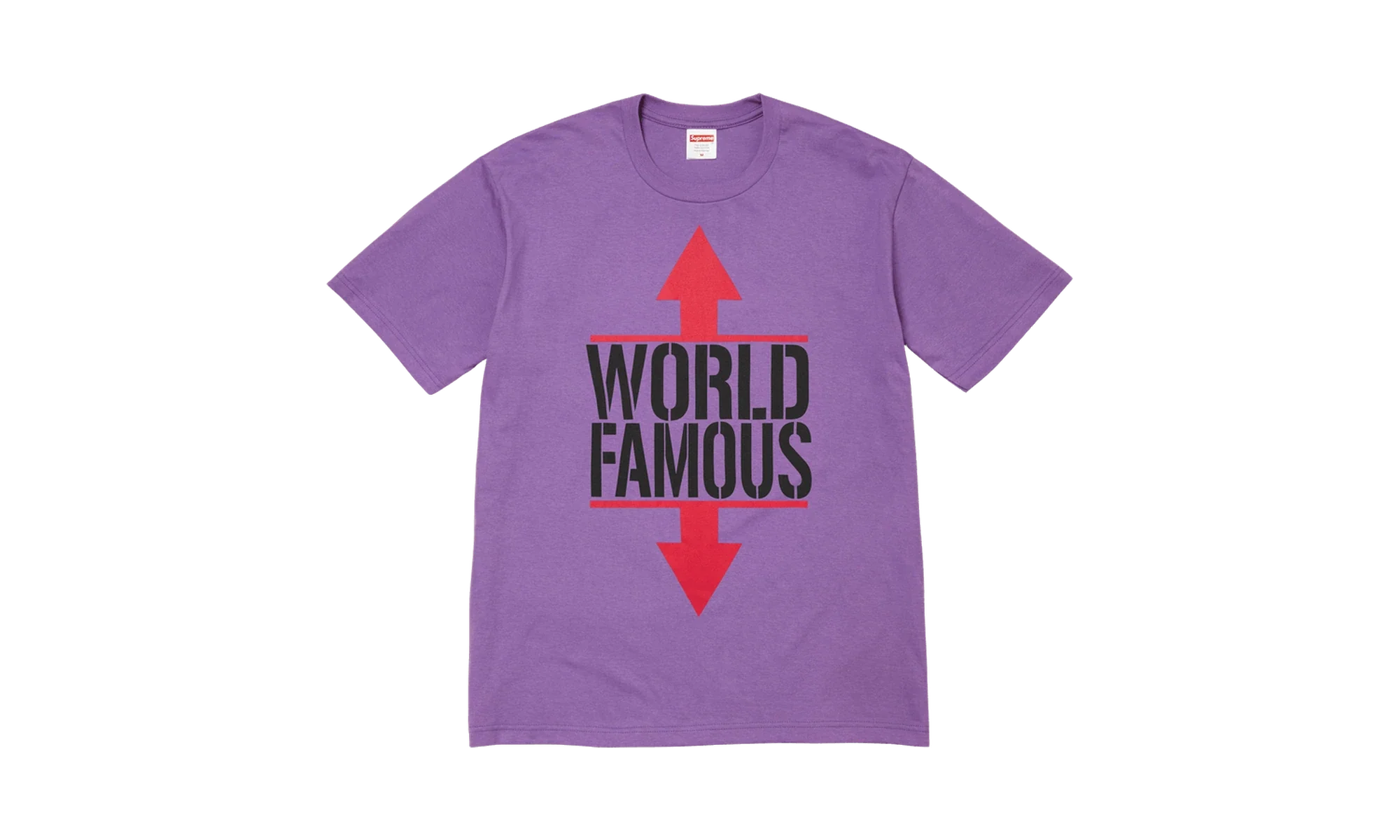 Supreme World Famous T-Shirt Purple