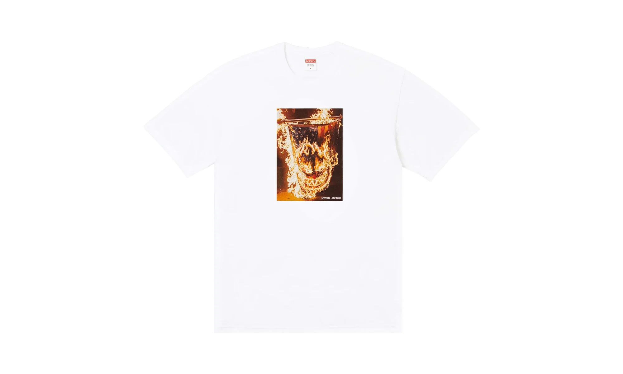 Supreme x Spitfire Flag T-Shirt White