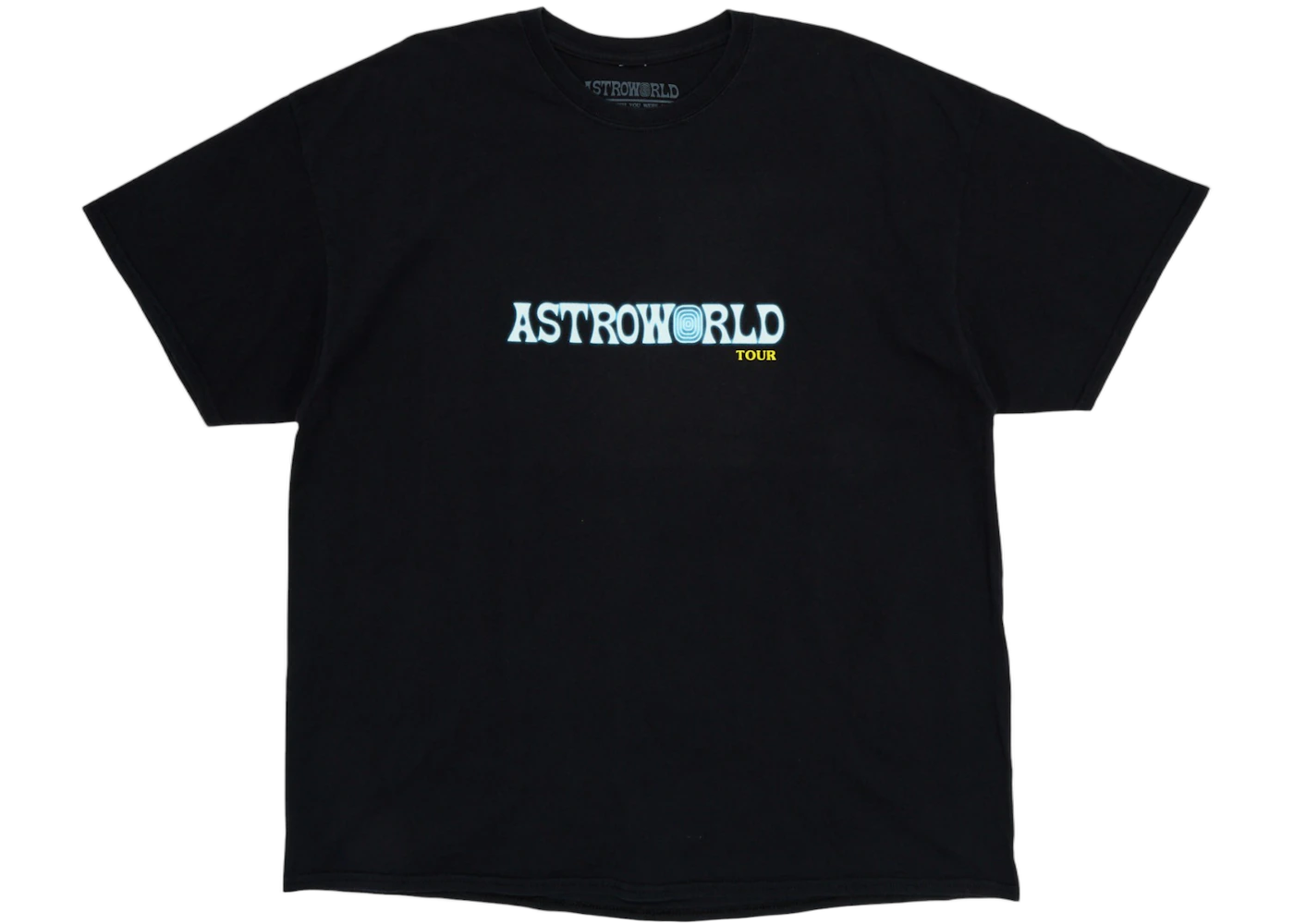 Travis Scott Astroworld Tour T-Shirt Black