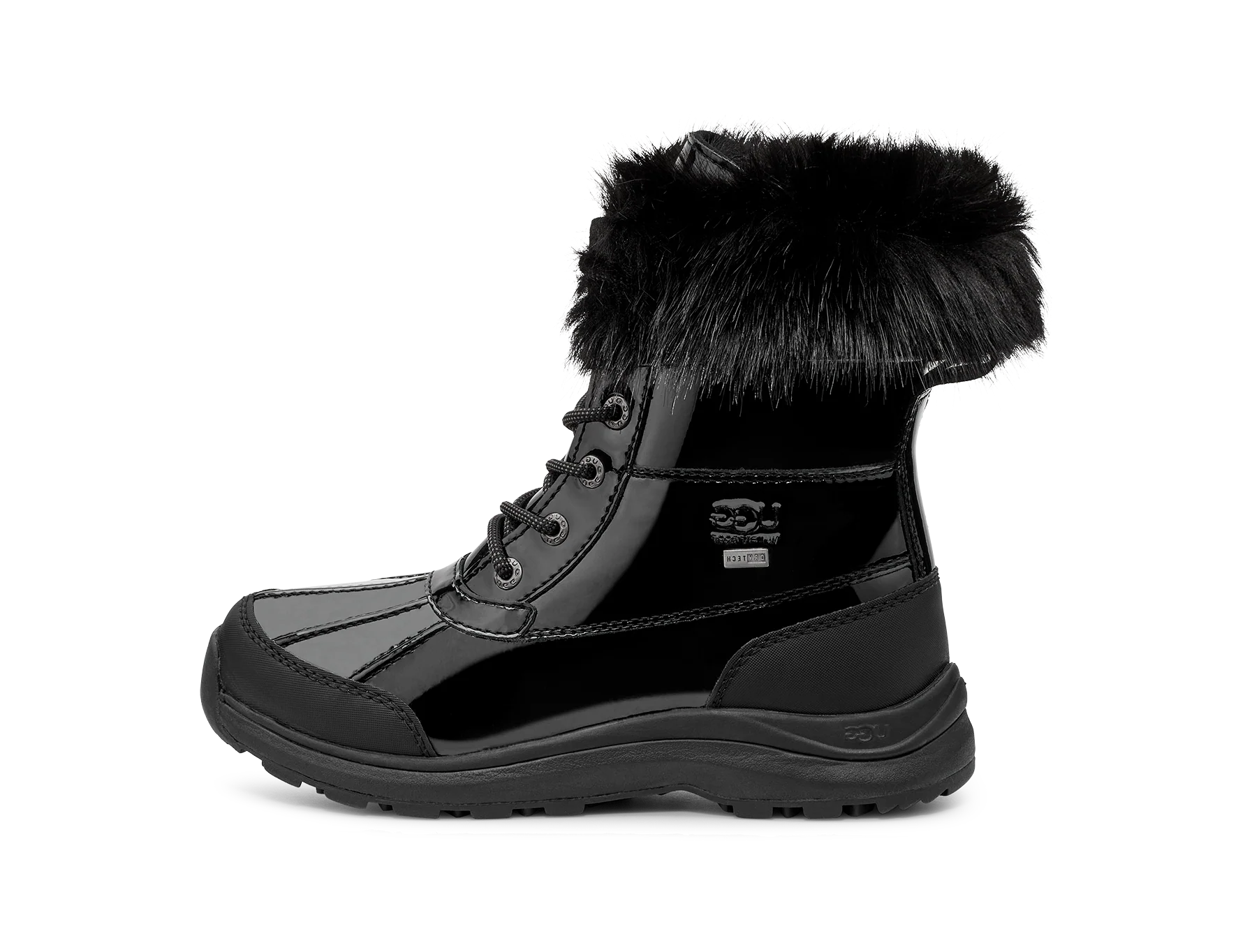 UGG Adirondack III Patent Boot Black, Black (1132991-BLK)